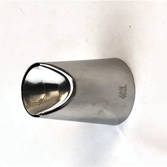 #402L 304 Stainless Steel Tulip Dahlia Shape Icing Piping Nozzle Tips Piping Tips Cake Decorating Nozzles