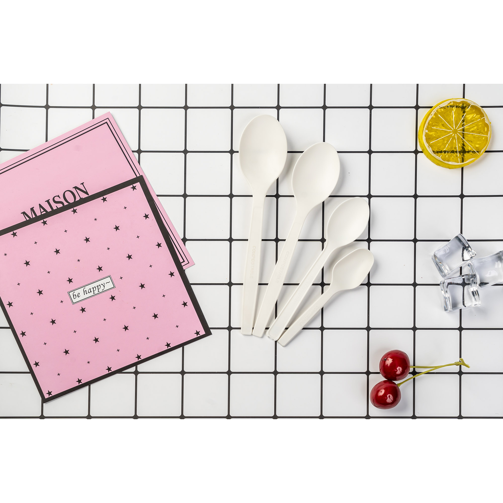 100% Eco-Friendly Disposable Single Use Sustainable Utensils