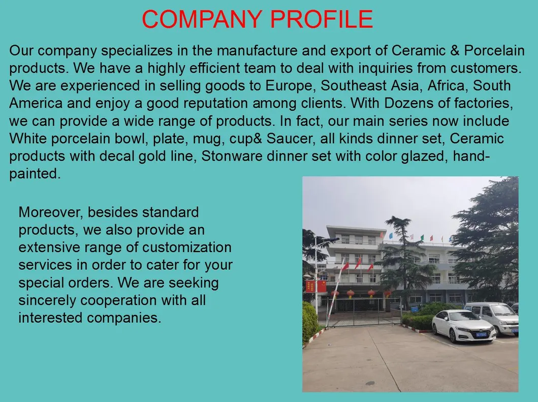 12PCS High-Quality Pad Printing and Floral Pattern Designceramic Tableware Set
