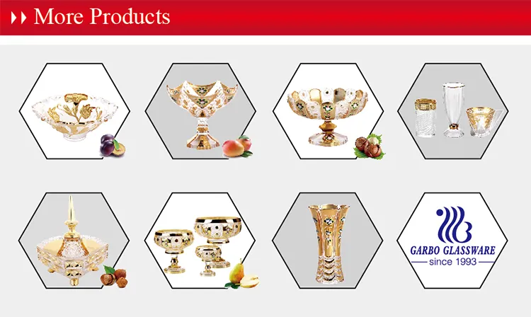 13inch Fruit Bowl with Plating Designs (GB1619LB-DDA)