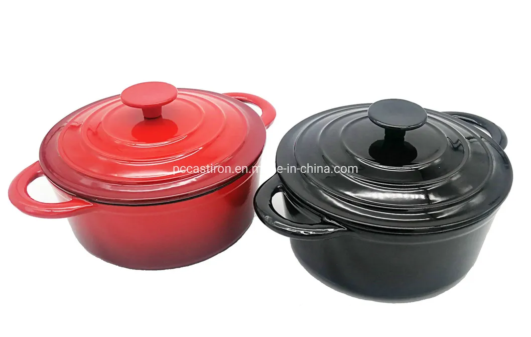 2.7L Cast Iron Casserole/Cast Iron Cookware BSCI LFGB FDA Approved