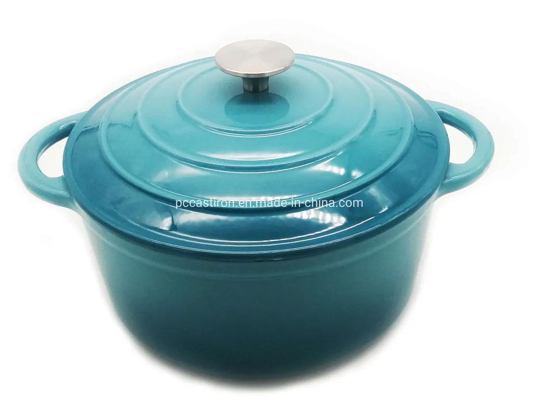 2.7L Cast Iron Casserole/Cast Iron Cookware BSCI LFGB FDA Approved