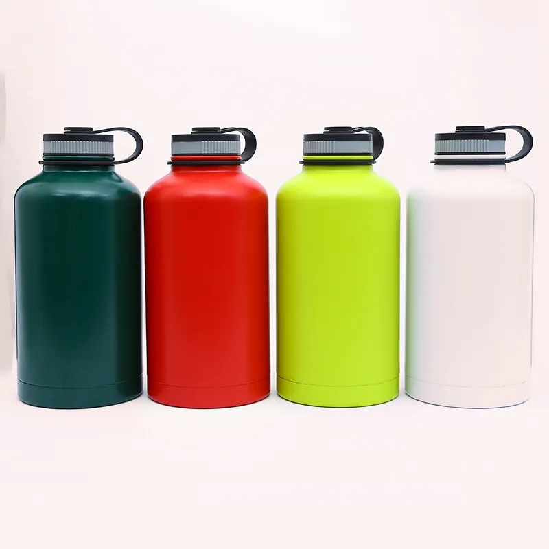 2 Litre Vacuum Water Bottle Insulated Beer Growler