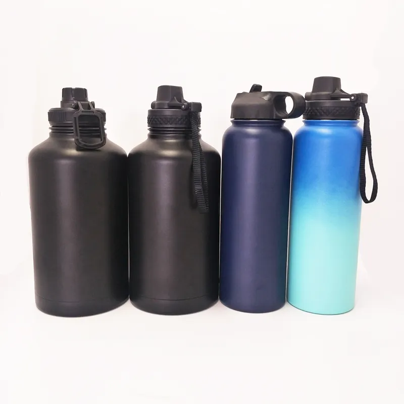 2 Litre Vacuum Water Bottle Insulated Beer Growler