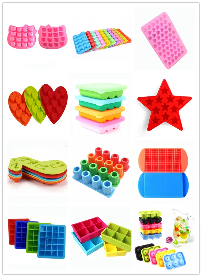20 Cavity Silicone Ice Cube Tray Candy Cake Chocolate Mold