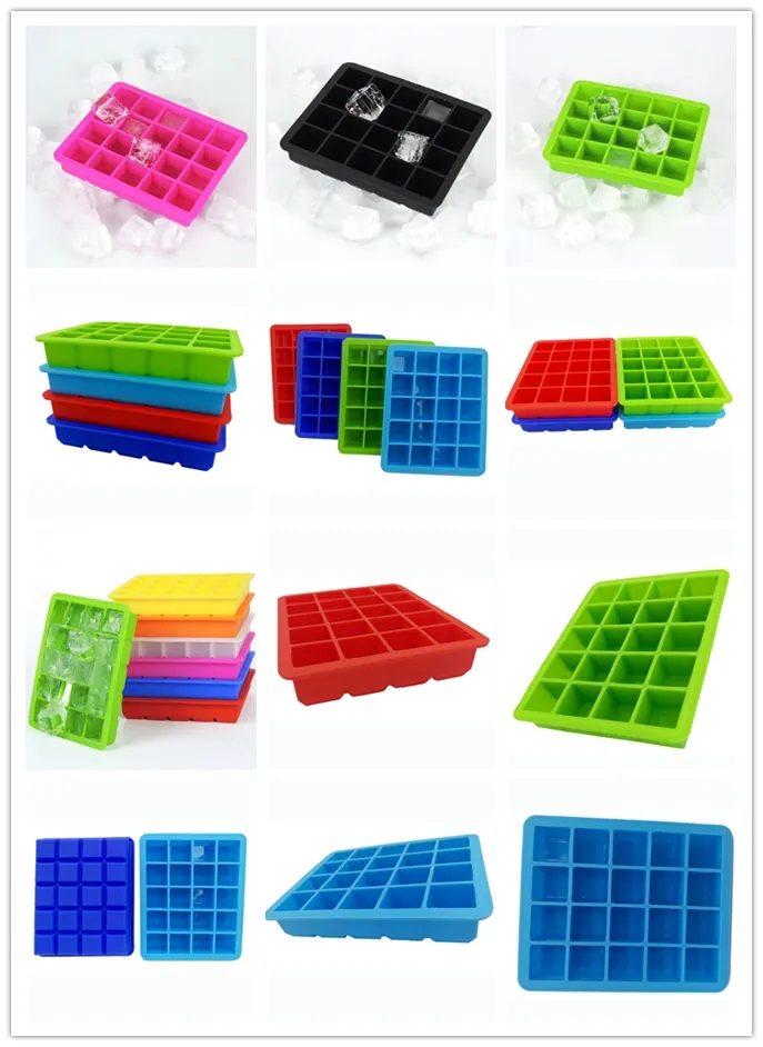 20 Cavity Silicone Ice Cube Tray Candy Cake Chocolate Mold
