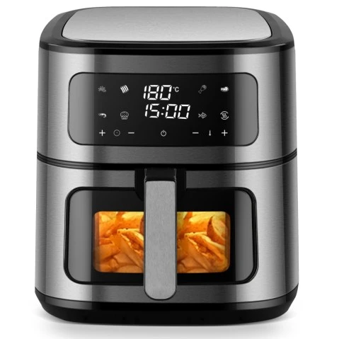 How Does an 8L Digital Touch Air Fryer Redefine Healthy and Smart Cooking?