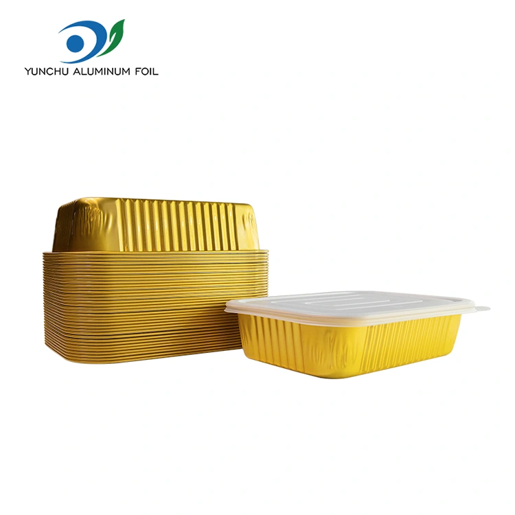 Are Disposable Golden Baking Catering Rectangular Aluminum Foil Containers Microwave-Safe and Induction-Compatible