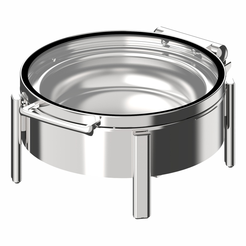 What Are the Main Advantages of the Z10 Stackable Stainless Steel Round Buffet Chafer Over Flat Chafers