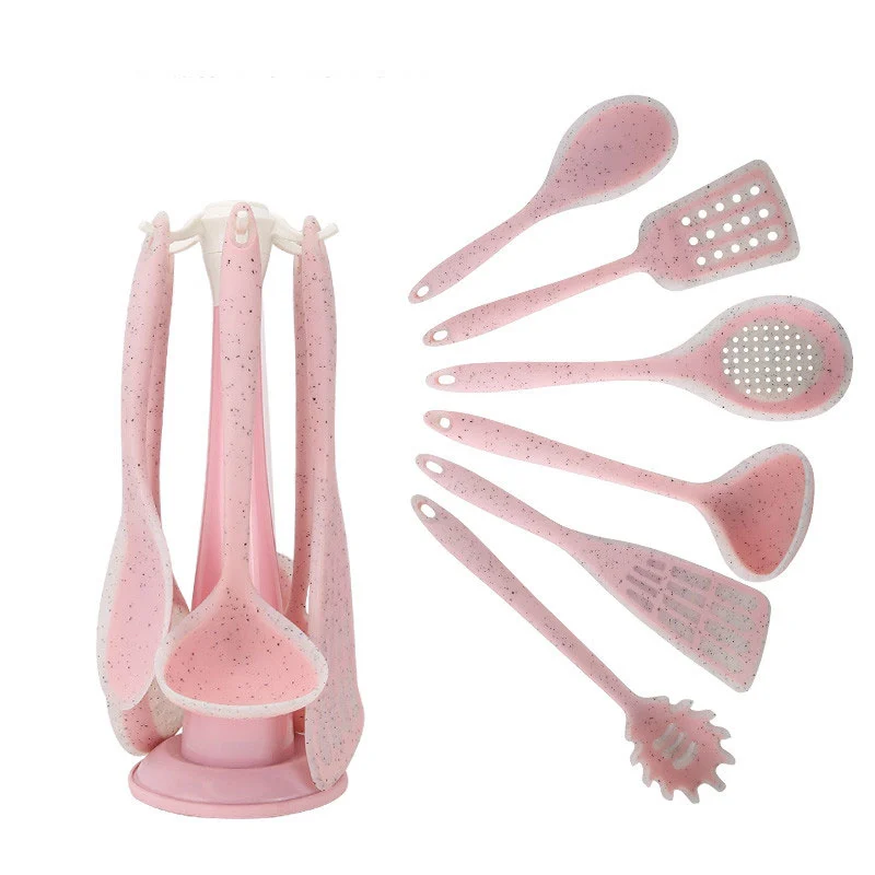 How Can a 7pcs Cute Easy To Clean Unibody Silicone Cooking Tools Set Make Everyday Cooking Easier?