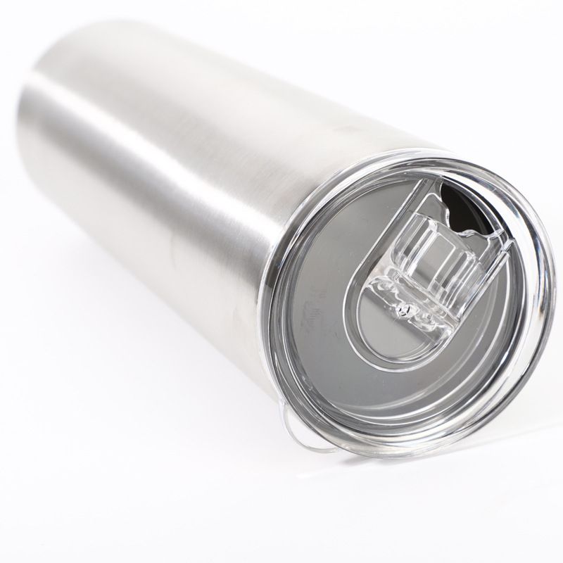 20oz 30oz Skinny Stainless Steel Tumbler with BPA Free Lid Promotional OEM ODM Double Wall Insulated vacuum