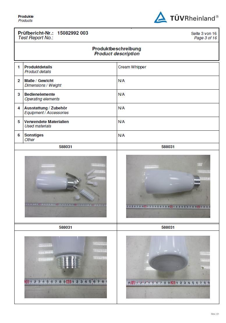 250ml Aluminum Cream Whipper with Three Nozzles Whipped Cream Dispenser