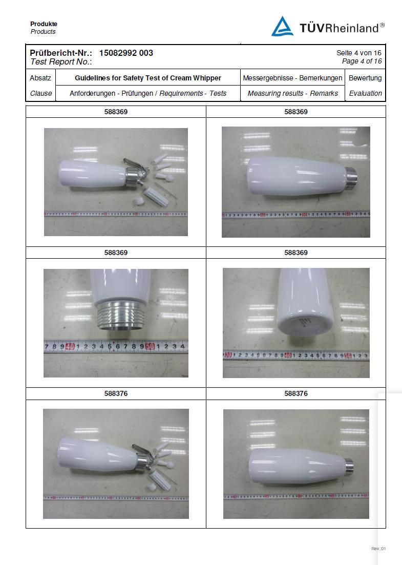 250ml Aluminum Cream Whipper with Three Nozzles Whipped Cream Dispenser