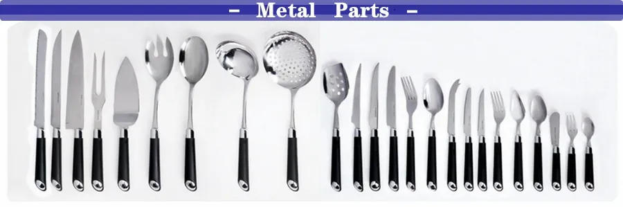 26PCS Stainless Steel Kitchenware in Wood Tray (P17)