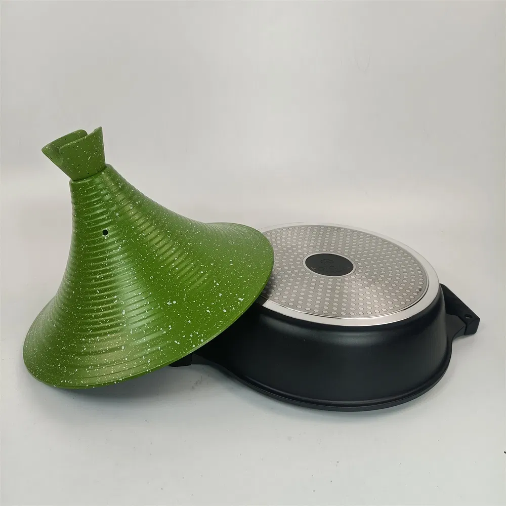 28cm Die Cast Aluminum Moroccan Tagine Pot for Induction