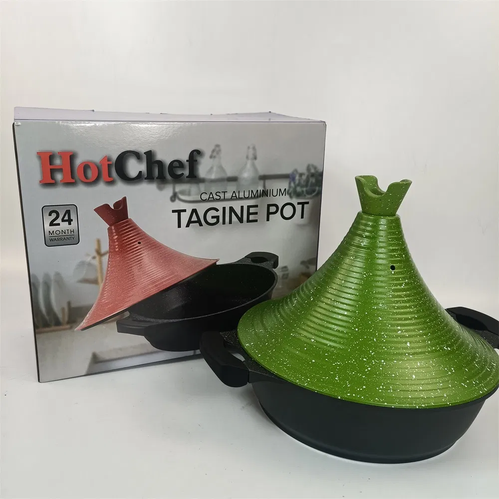 28cm Die Cast Aluminum Moroccan Tagine Pot for Induction