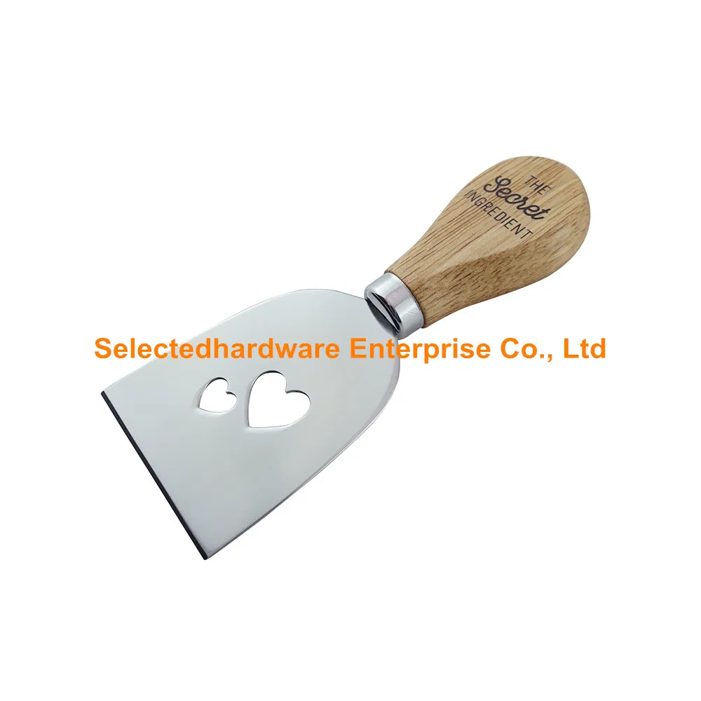 2PCS Parmesan Shaver with Heart Shape Hole Cheese Knife Set
