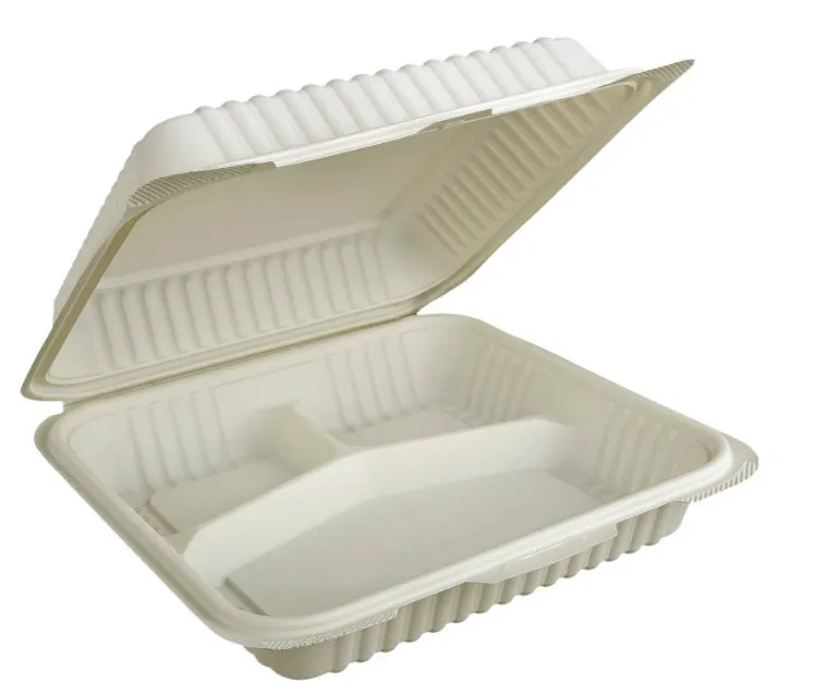 3-Compartments Bento Lunch Box Leakproof Lunch Box