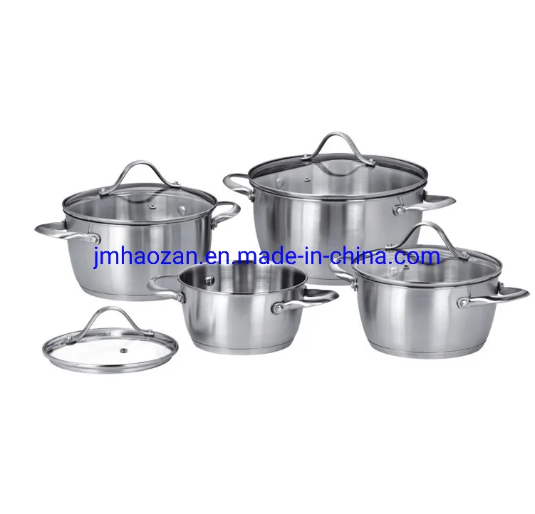 3ply Cookware Stainless Steel Conical Shape Cookware- Saucepan and Casserole