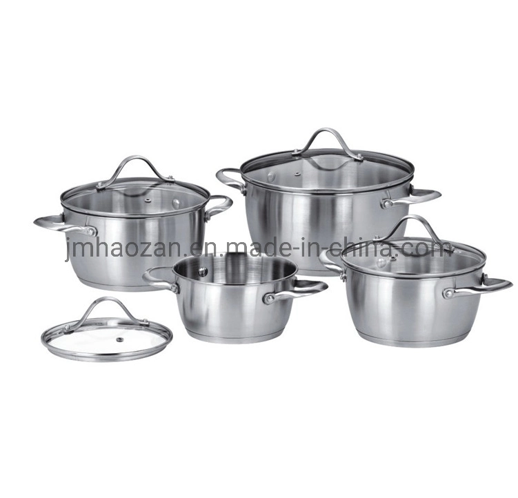 3ply Cookware Stainless Steel Conical Shape Cookware- Saucepan and Casserole