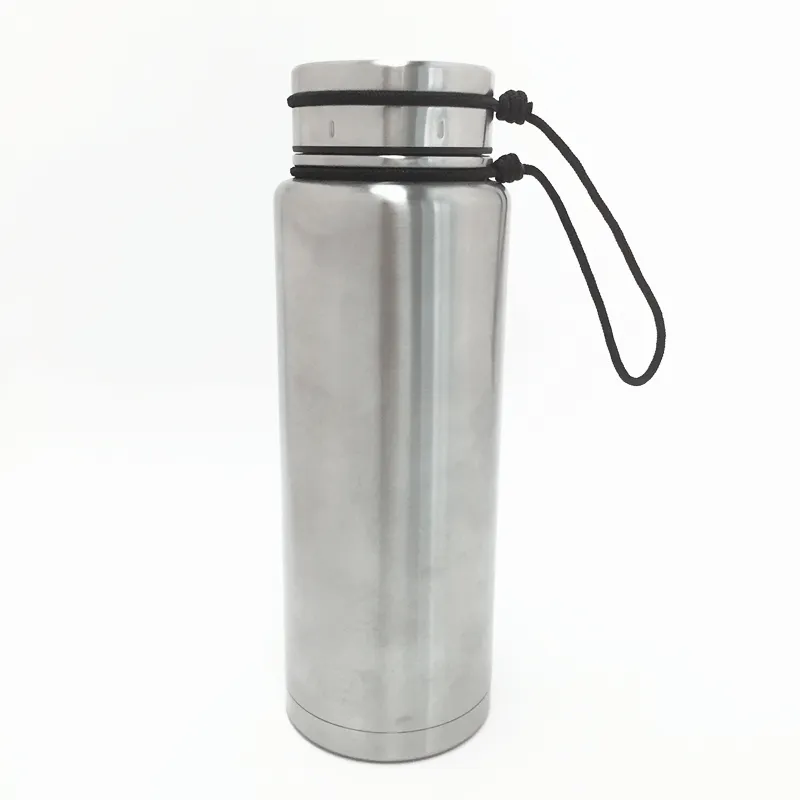 40oz Wide Mouth Outdoor Travel Bottle Stainless Steel Thermal Flask