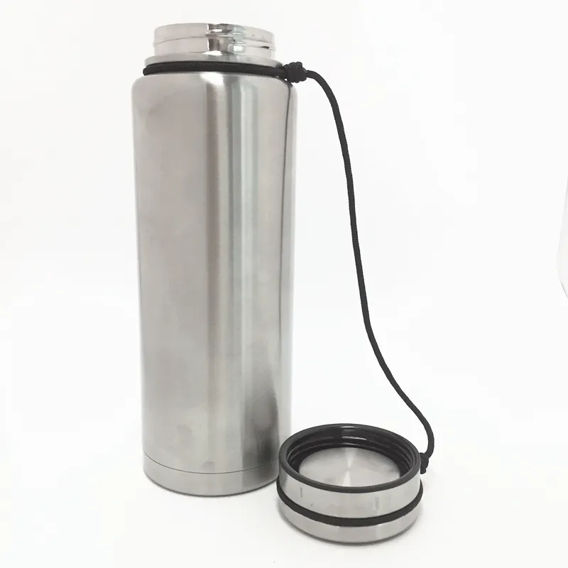 40oz Wide Mouth Outdoor Travel Bottle Stainless Steel Thermal Flask