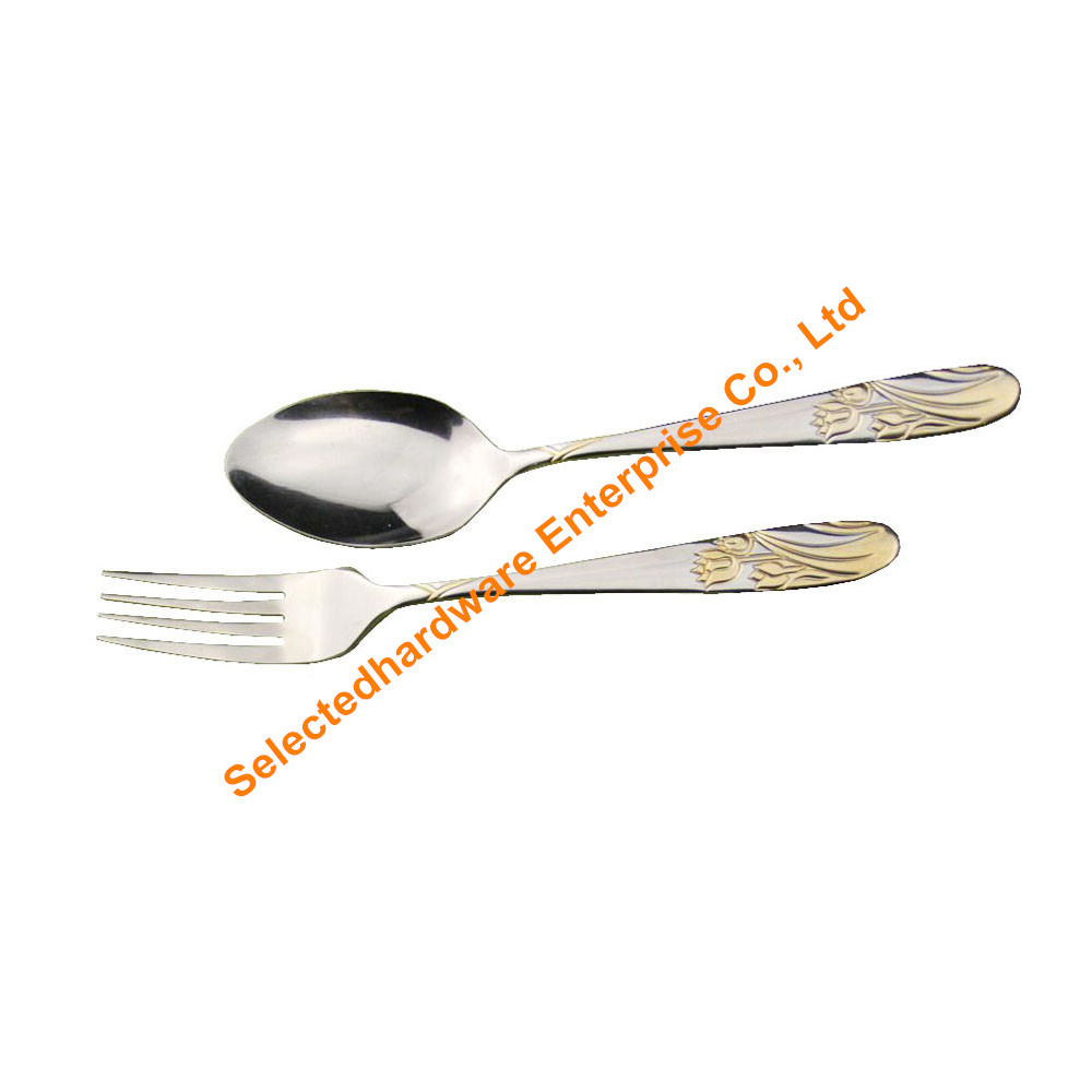 4PCS Dinner Knife and Fork Set Utensils Cutlery Set