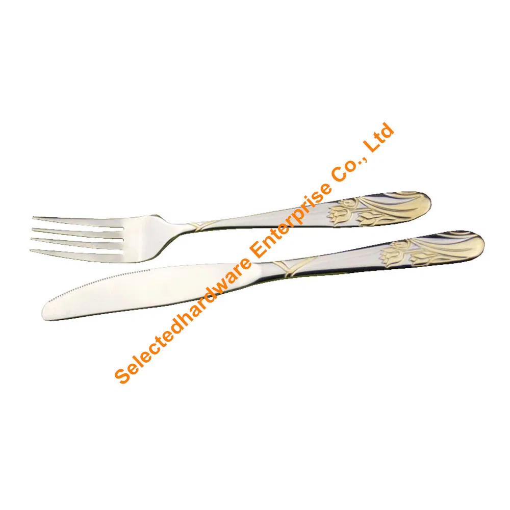 4PCS Dinner Knife and Fork Set Utensils Cutlery Set