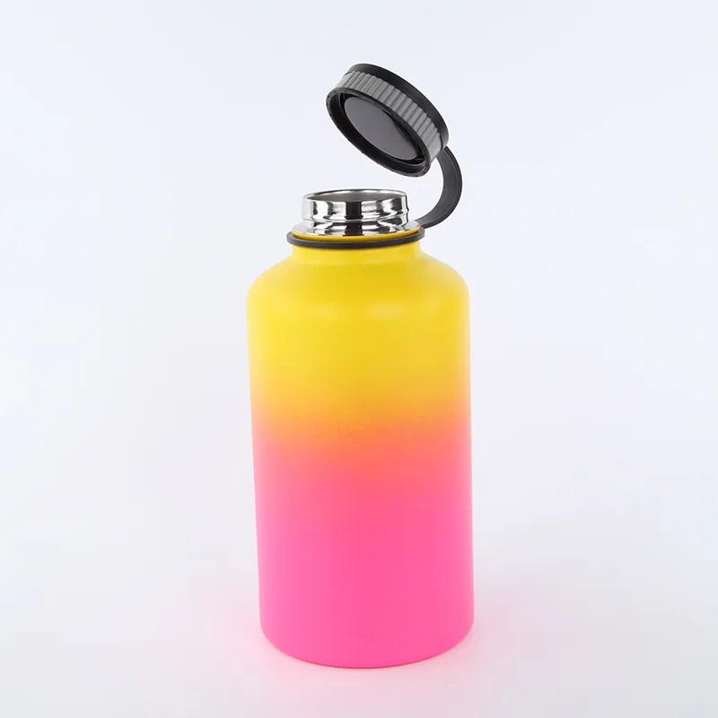 64oz Double Wall Stainless Steel Vacuum Insulated Bottle Beer Growler