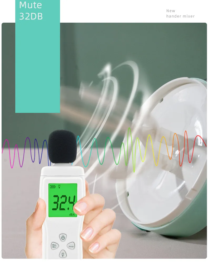 900ml Electric Whisk High Efficiency Household Small Baking One Press Automatic Whip Whisk Cream Cake Mixer Kitchen Tools Egg Whisk Beater