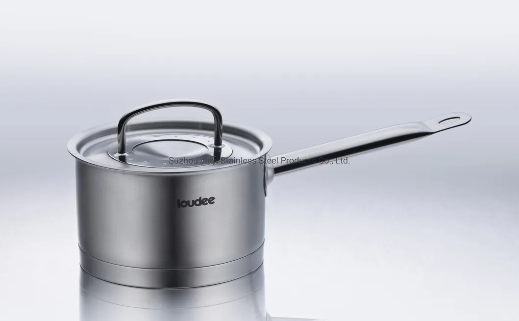 Amazon Hot Sale Ss18/10 Non-Stick Frying Pan Japanese Stainless Steel 304 Saucepan 26cm 28cm 30cm Fry Pan Chinese Supplier