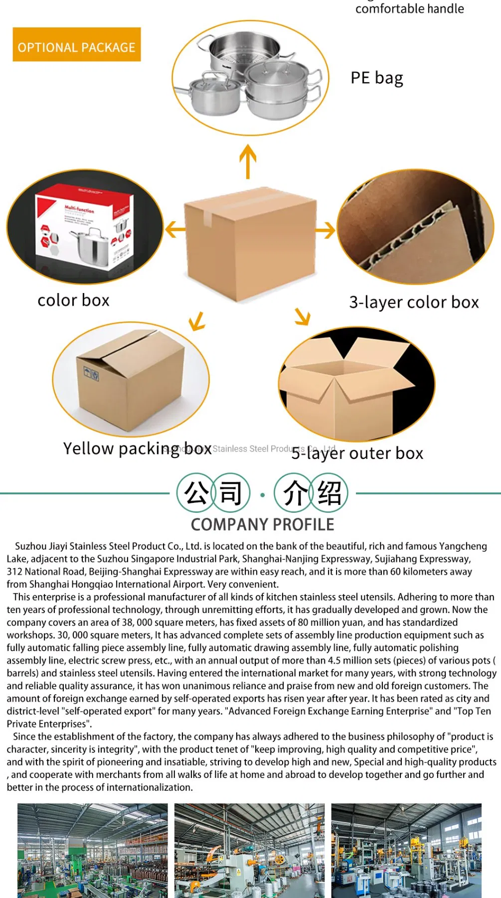 Amazon Hot Sale Ss18/10 Non-Stick Frying Pan Japanese Stainless Steel 304 Saucepan 26cm 28cm 30cm Fry Pan Chinese Supplier