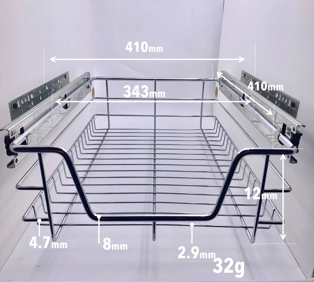 Anguli Kitchen Accessories Kitchen Cabinet Stainless Steel Pull out Dish Drying Rack Kitchen Baskets Pantry Organizer