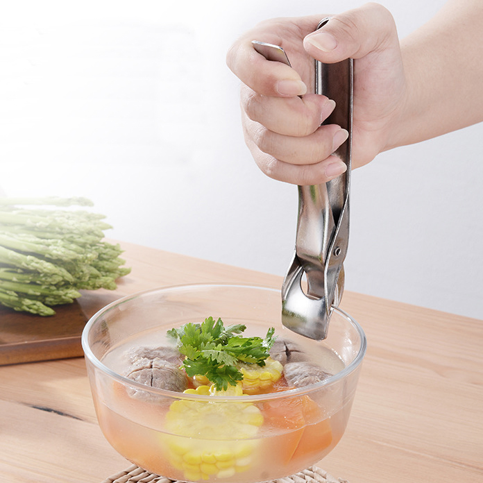 Anti-Hot Plate Gripper Clip Retrieve Lifter Tongs