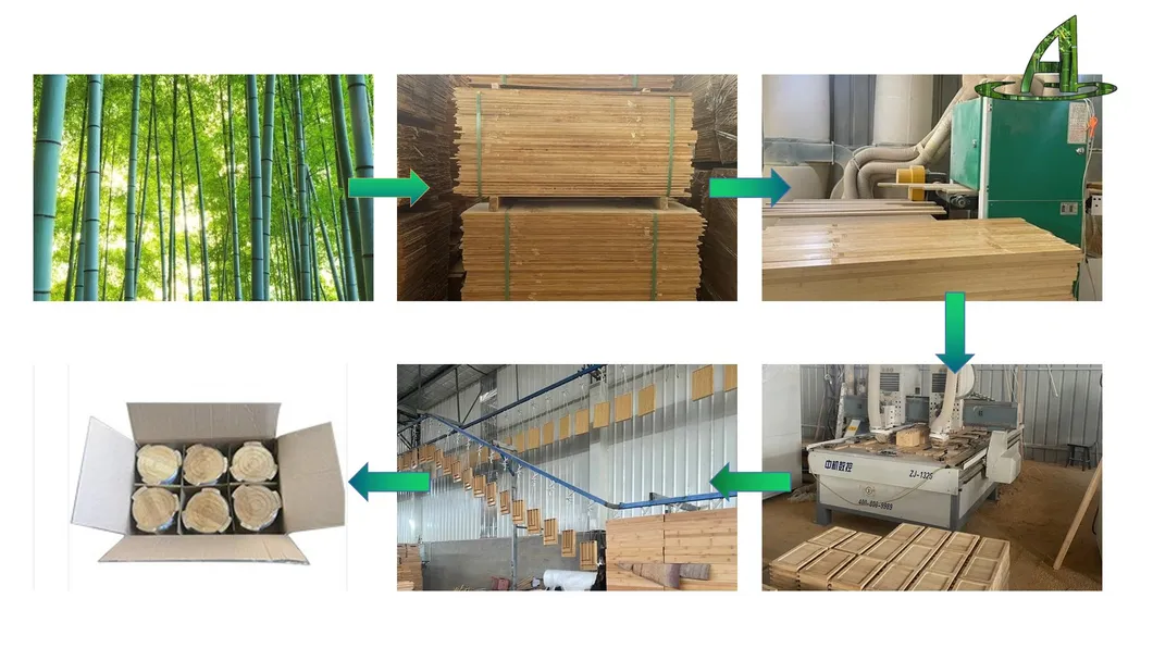 Bamboo Butler Serving Tray with Cut out Handlesy