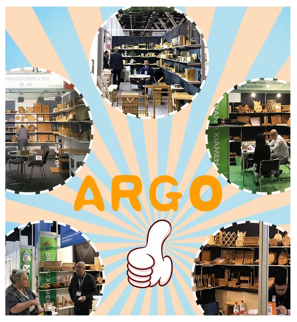 Bamboo Butler Serving Tray with Cut out Handlesy