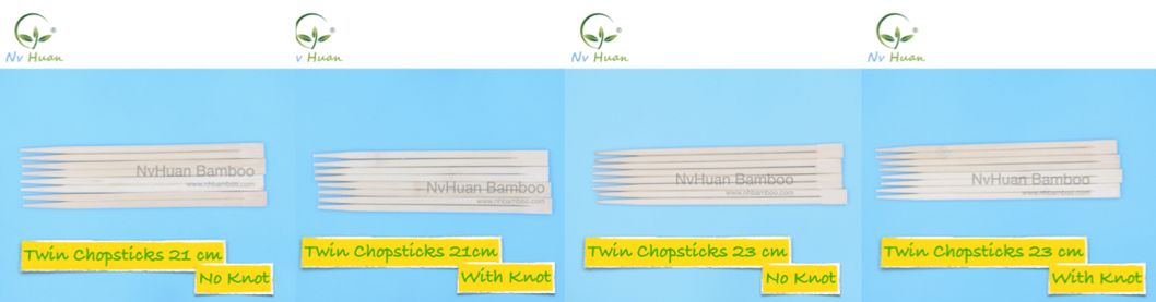 Bamboo Chopstick Paper Plastic Sleeve