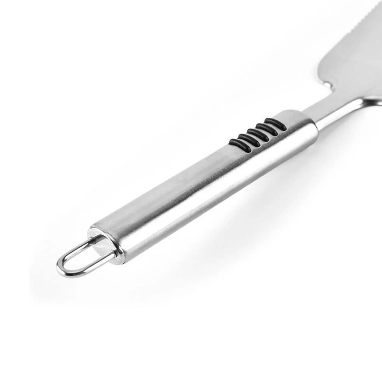 Cake Pie Server Stainless Steel Cake Cutter with Serrated Edge, Elegant Ergonomic Handle for Cutting & Serving Lasagna Dessert, Slice and Serve Spatula Esg12126