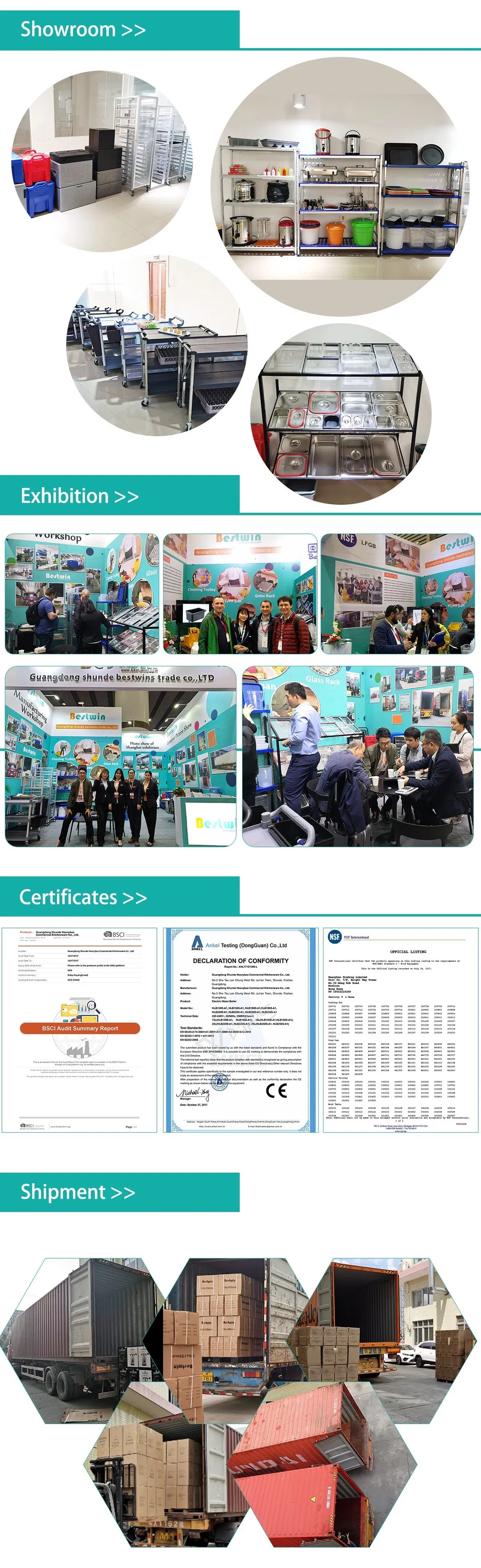 Catering Supplies F433 Stainless Steel 8qt. Chafing Dish Buffet Chafer Foldable Food Warmer