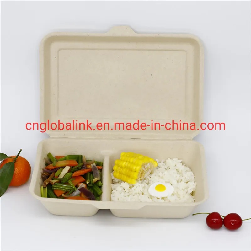 Compostable Tableware Food Packaging Fast Food Takeaway Dinner Container