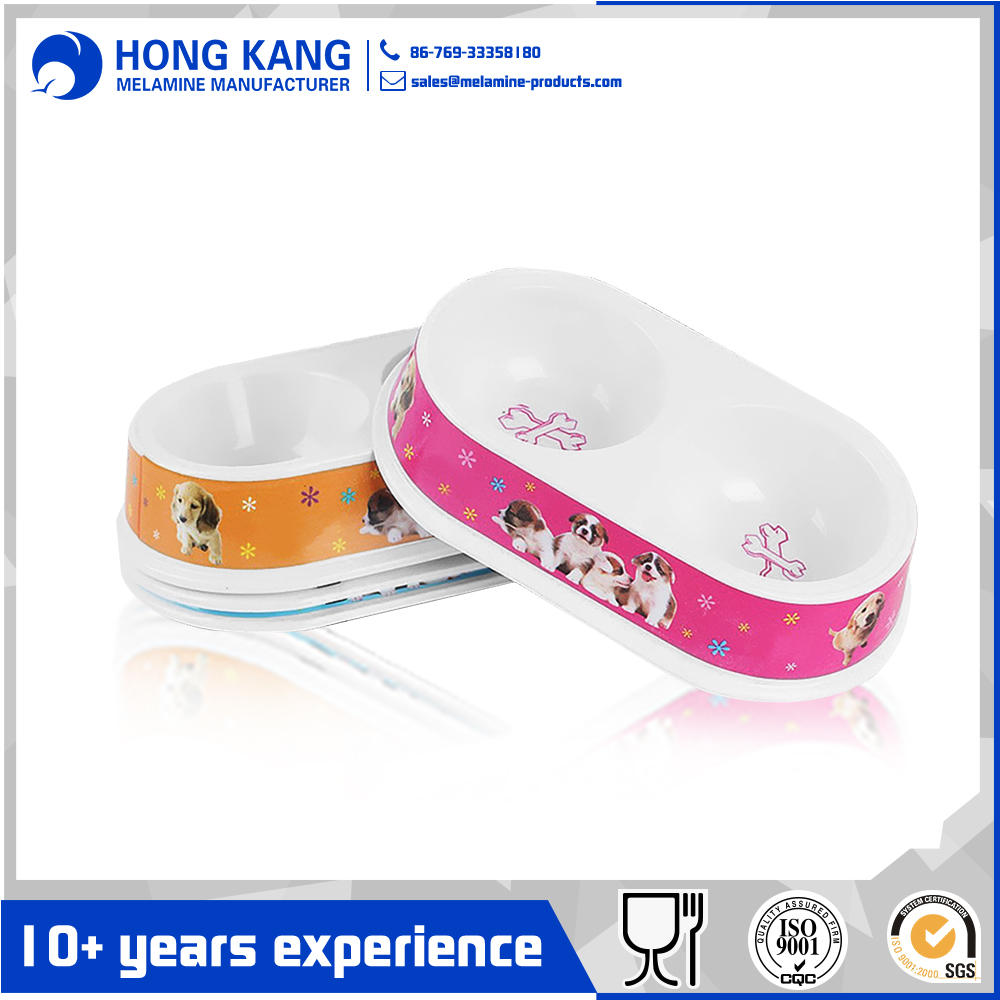 Customize Eco-Friendly Melamine Punch Cat Pet Dog Bowl
