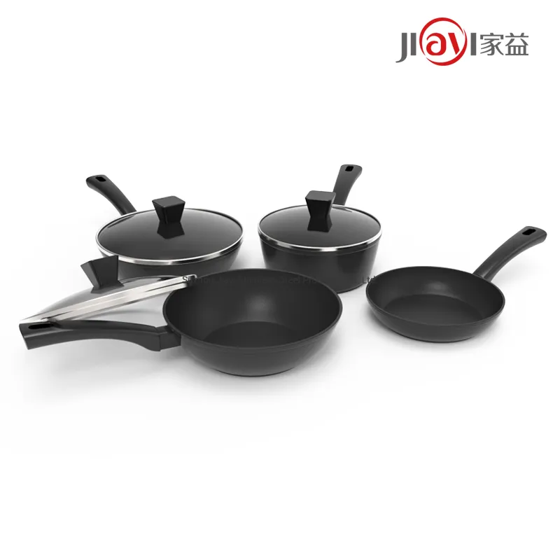 Customized 7PCS Induction Aluminum Cookware Set/Kitchenware Set