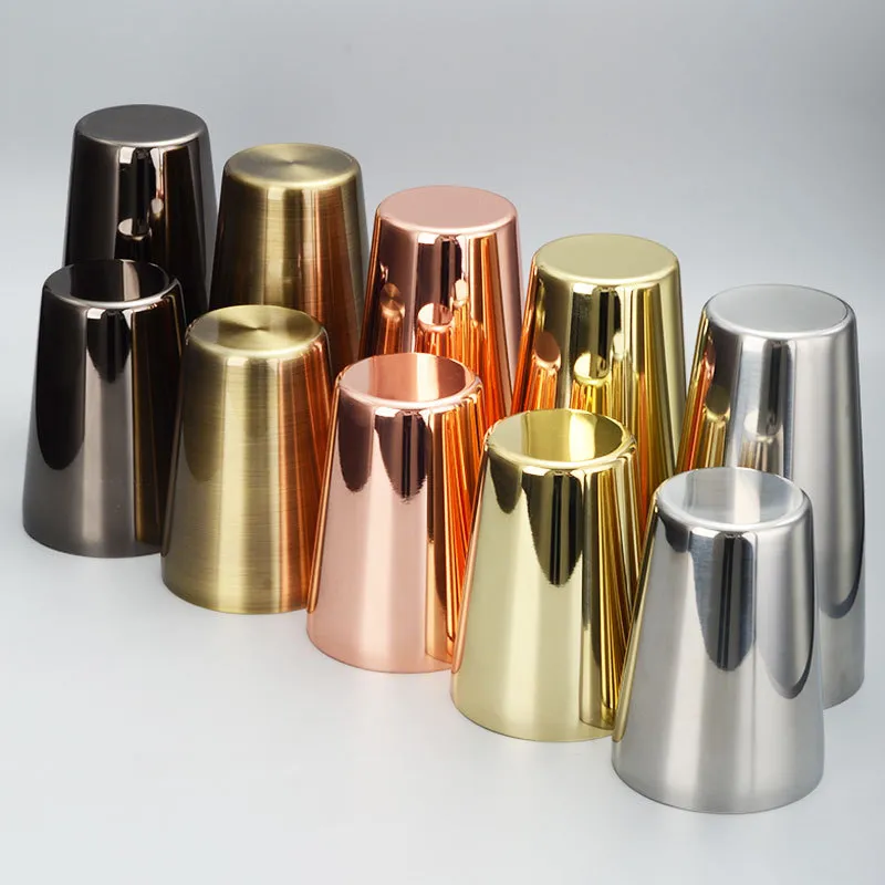 Customized Stainless Steel Black Matte Boston Shakers Bar Cocktail Shaker