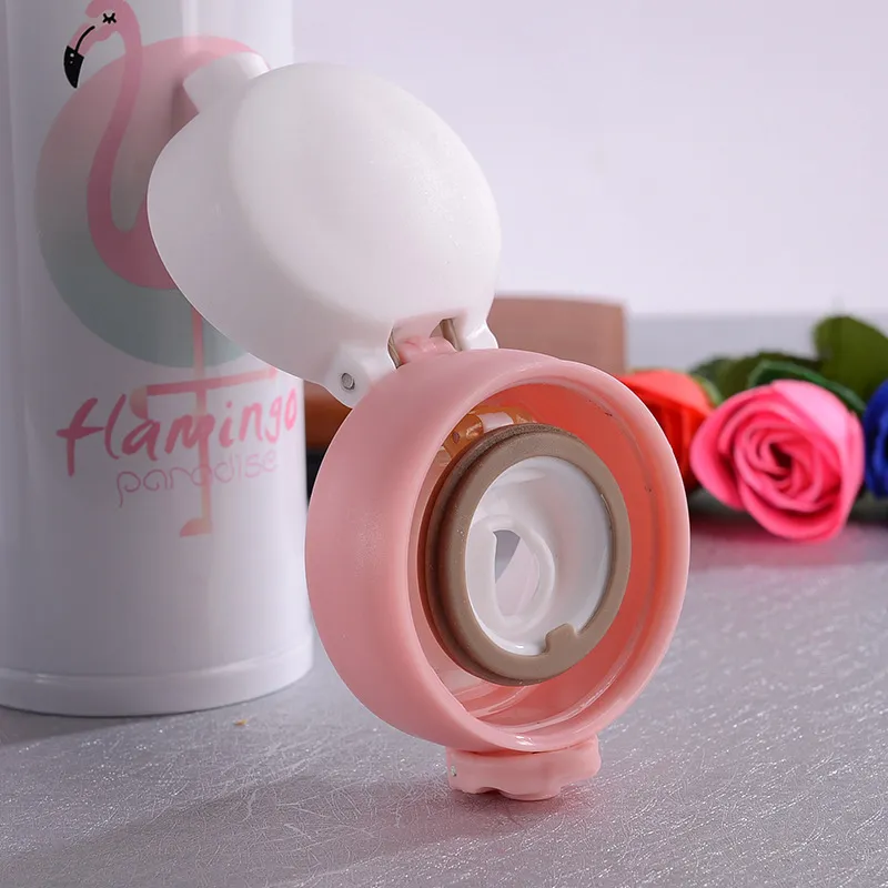 Double Wall Stainless Steel Vacuum Bounce Cup for Hot Water 12-24hours