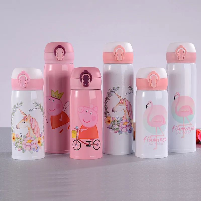 Double Wall Stainless Steel Vacuum Bounce Cup for Hot Water 12-24hours