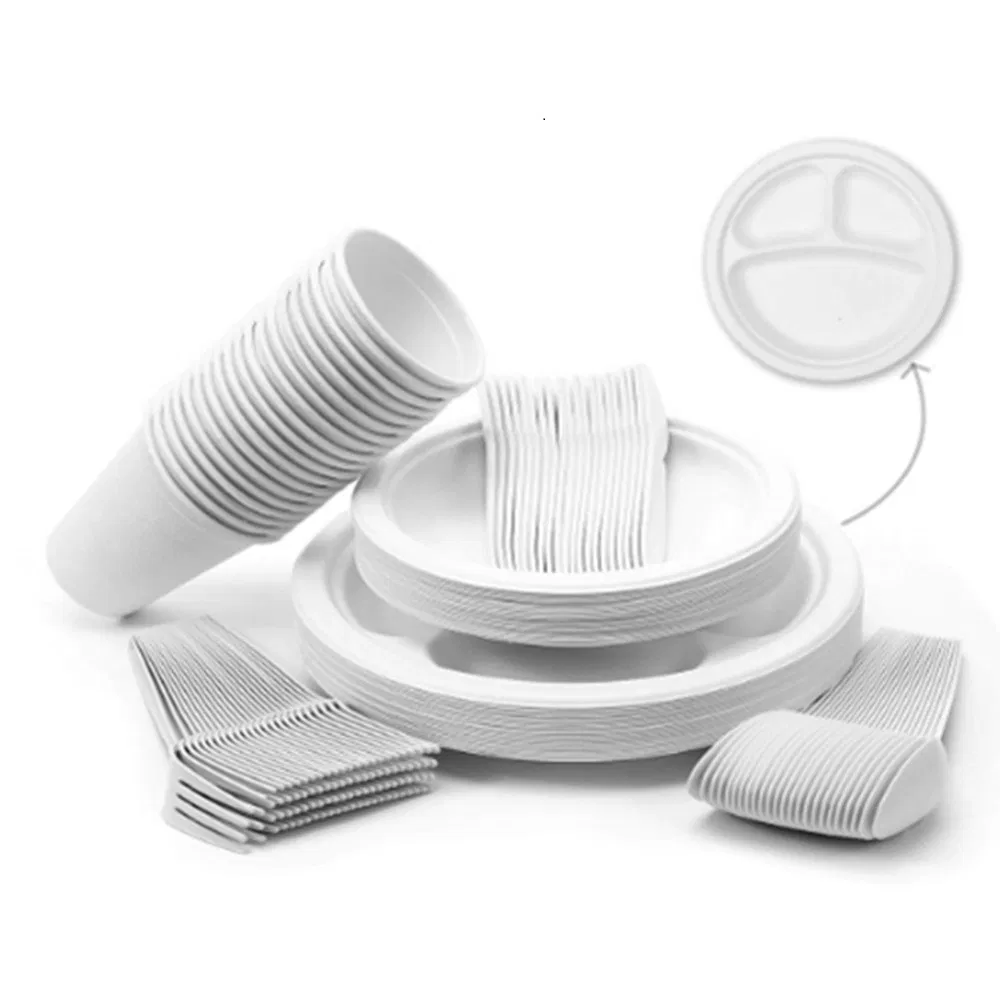 Eco-Friendly Wholesale Disposable Meal Microwave Take out Food Packaging