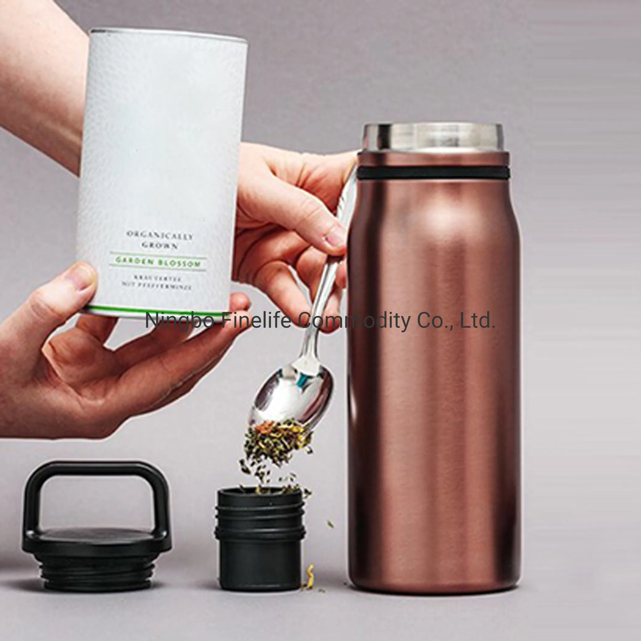 Eco-Friendy Double Wall Stainless Steel Water Bottle with Double Filter FL720