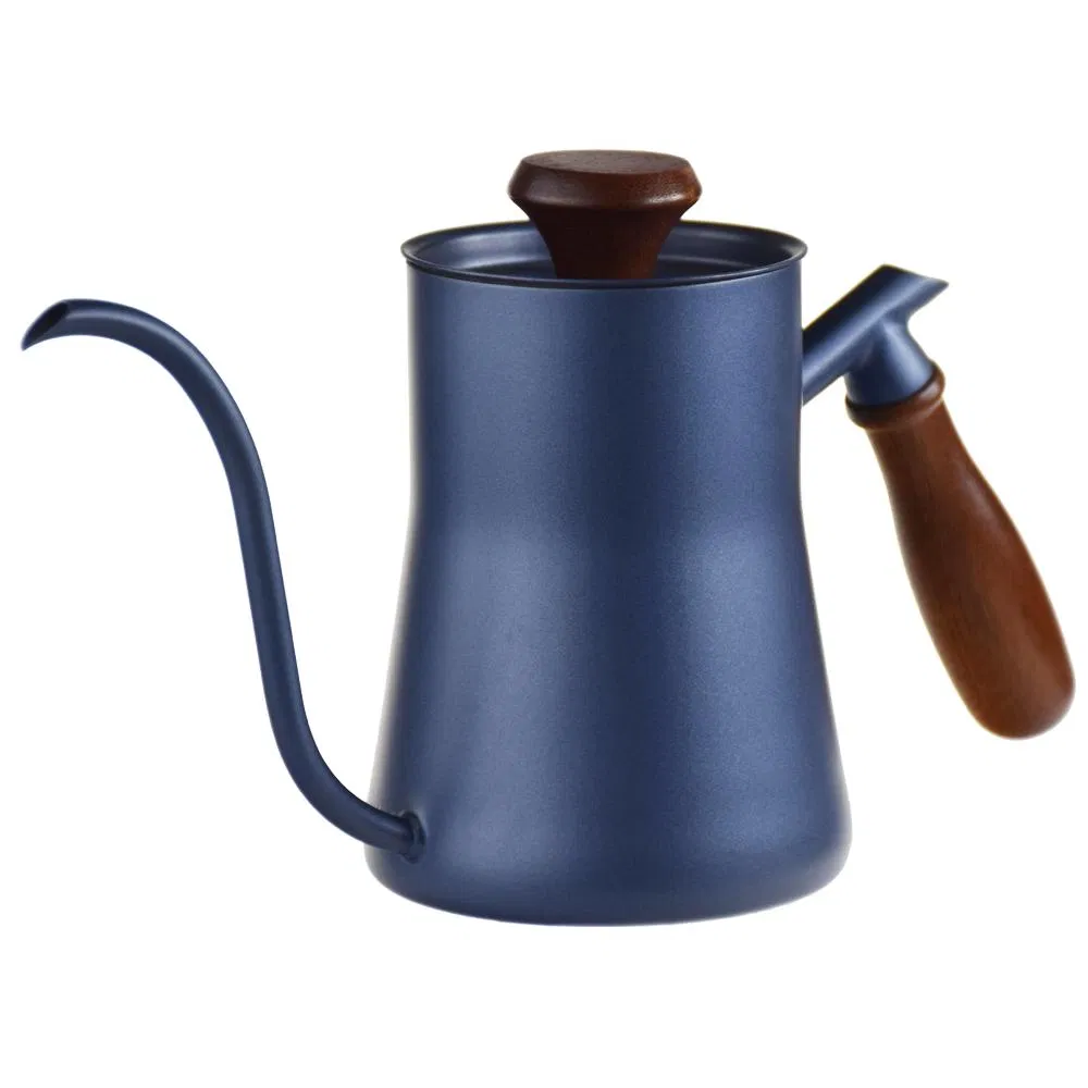 Ecocoffee Customized Gooseneck Sprouts Pour Over Coffee Kettle 550ml Barista Coffee Maker with Therometer