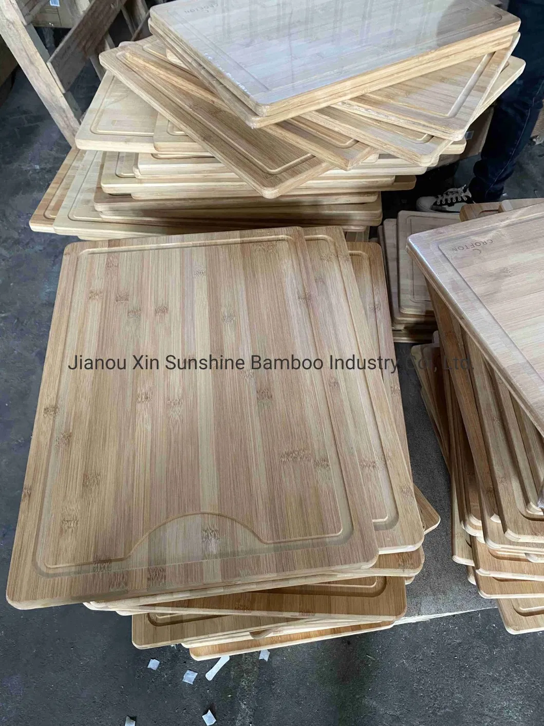 Environment Protection Thickening Household Chopping Board with Drawer Multifunctional Wooden Storage Cutting Board