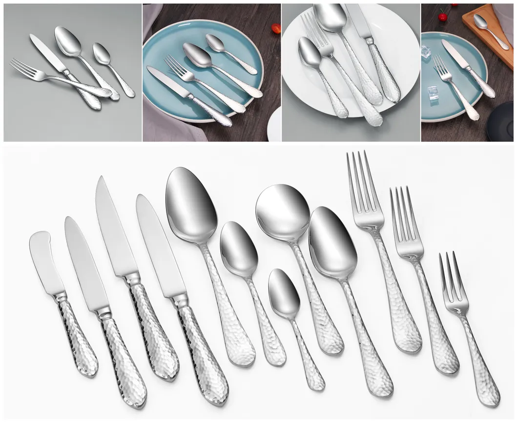 Factory Price Stainless Steel Restaurant Cutlery Hotel Flatware
